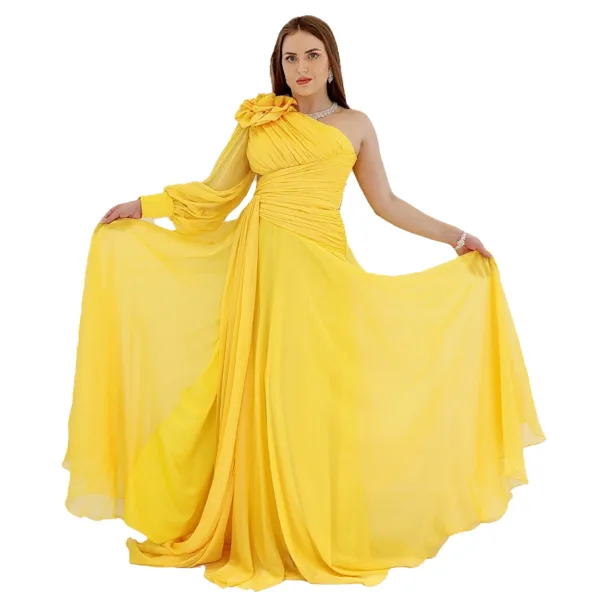 Chiffon Evening Dress T2059-2