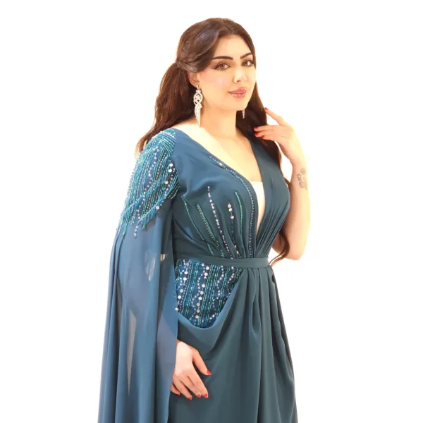 Chiffon Fabric Evening Dress T2792-11-3