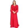 Flower Evening Dress T2136-1
