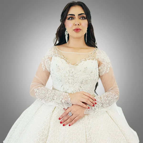 Handmade Bride Dress CHW9554-2