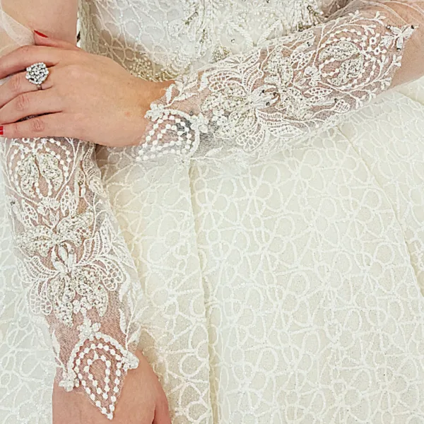 Handmade Bride Dress CHW9554-3