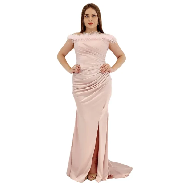 Lamé Evening Dress T8459-11-1
