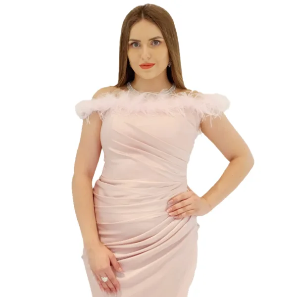 Lamé Evening Dress T8459-11-2