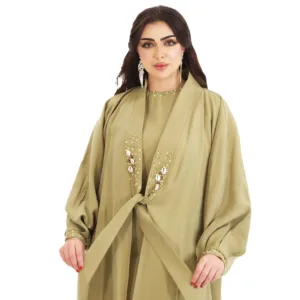 Linen Long Sleeves Outing Set X4853-2