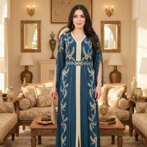 Moroccan Hand Embroider Dress