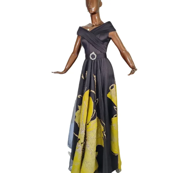 Organza Brazkar Evening Dress T4939-1