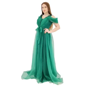 Organza Fabric Evening Dress R6410-11-2