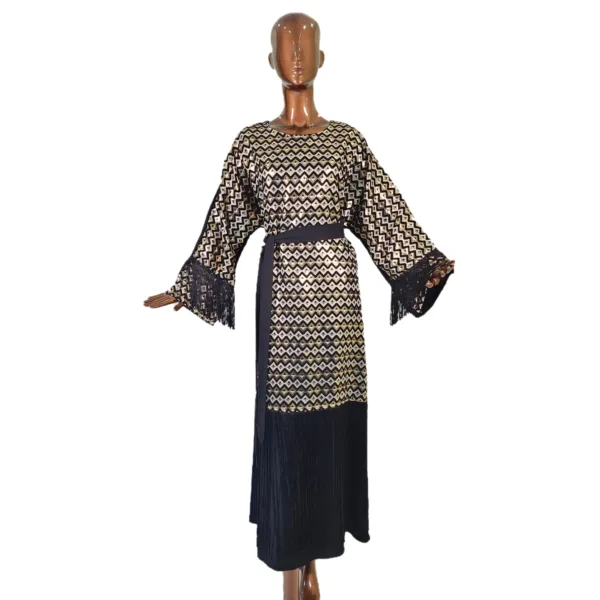 Plain Brocade Abaya CHX-0003-1