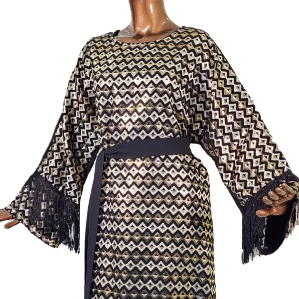 Plain Brocade Abaya CHX-0003-2