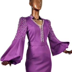 Soft Crepe Fabric Dress CHD-30198-3