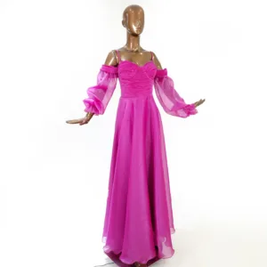 Soft Organza Evening Dress T55930-11-1