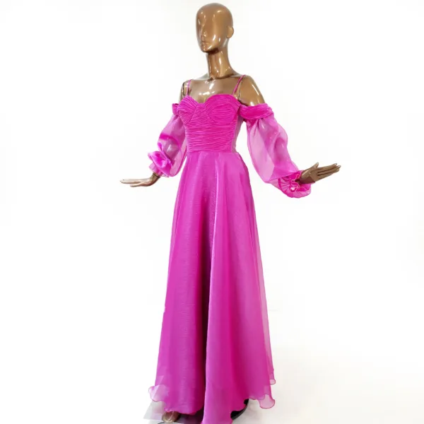 Soft Organza Evening Dress T55930-11-2