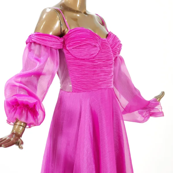 Soft Organza Evening Dress T55930-11-4