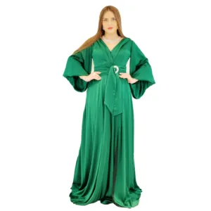 Wide Sleeves Evening Dress T-63680-11-3