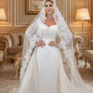 Long Sleeves Wedding Dress