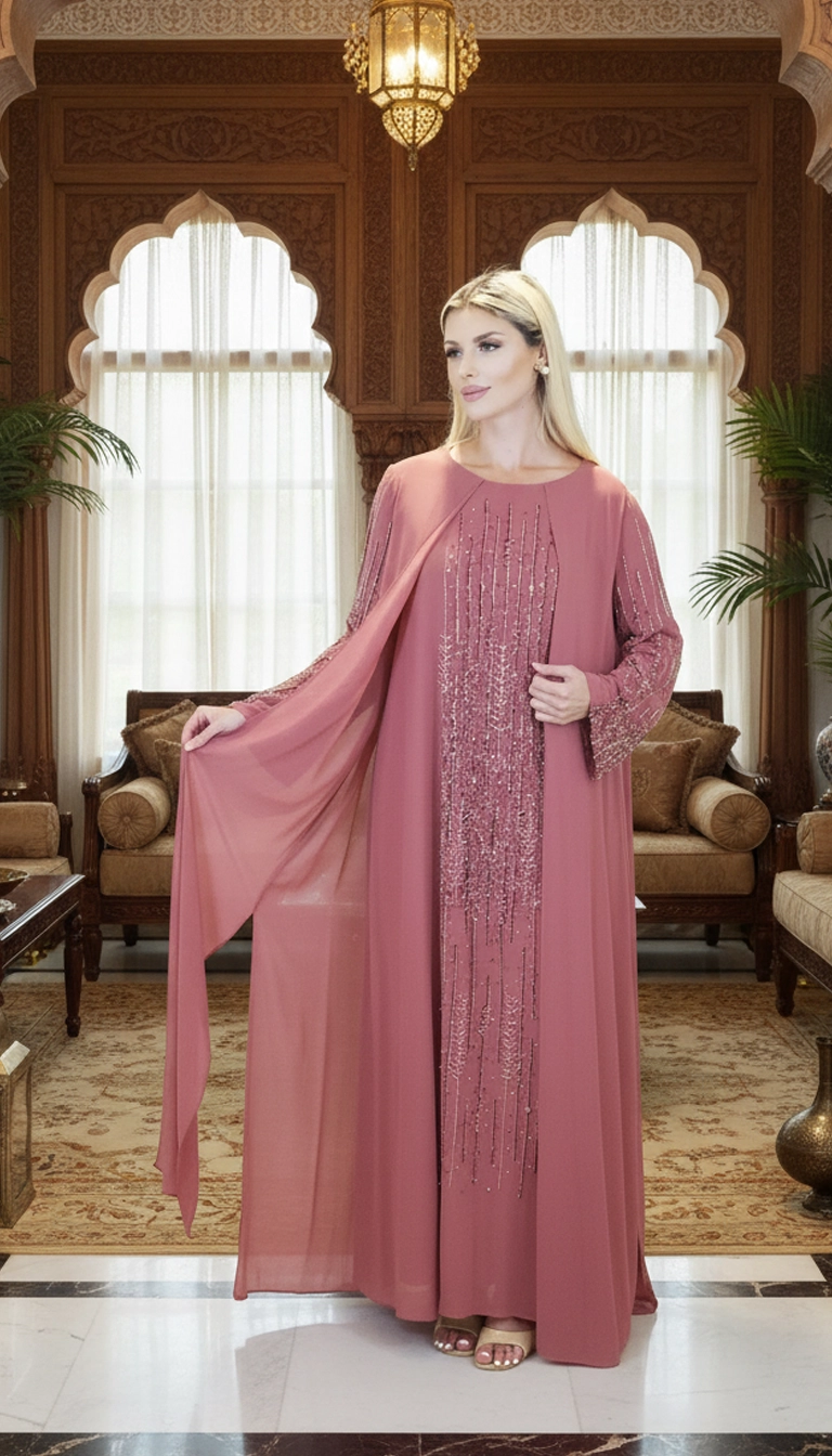 Chiffon Jalabiya