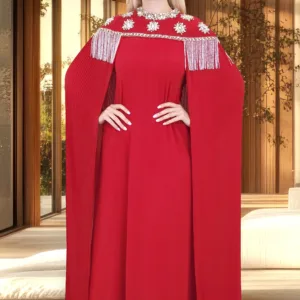 Bodycon Crepe Evening Dress