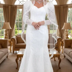 Fishtail Cut Wedding Dress
