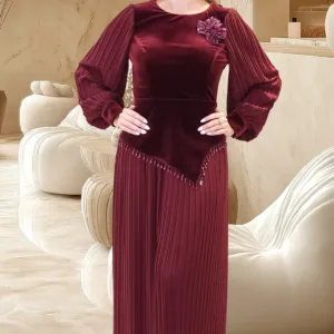 Velvet Evening Dress